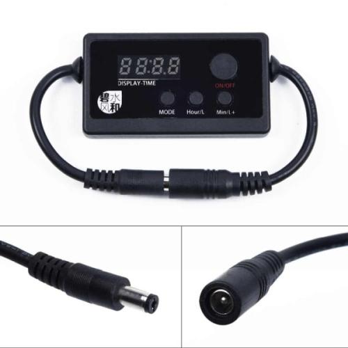 Digital timer til akvarie. Nem indstilling og aflæsning. Optimér belysning - køb på tildinfisk.dk!