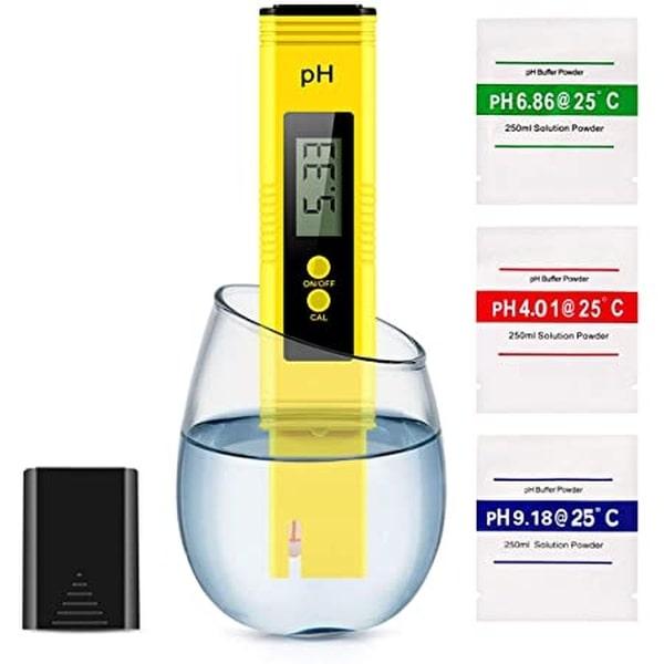 Digital pH-meter til akvarier - nøjagtig, letanvendelig. Køb nu på tildinfisk.dk og mål pH værdien præcist!