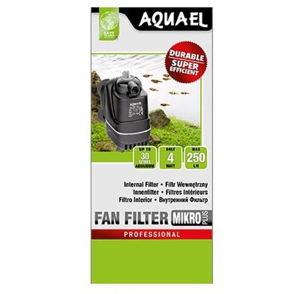 Effektivt Aquael Mikro akvariefilter. Enkelt vedligehold, til små akvarier. Køb nu på tildinfisk.dk!
