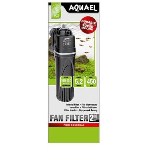 Effektivt Aquael Fan Filter 2 Plus - Optimal til 100-150L akvarier. Hurtig levering!