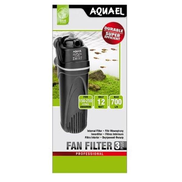 Aquael Fan Filter 3 Plus: Effektivt, holdbart akvariefilter. Optimal til 150-250L. Køb nu på tildinfisk.dk!