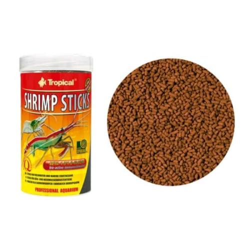 Højprotein rejesticks til akvariefisk. Nærende & letfordøjelige. Køb på tildinfisk.dk - hurtig levering!