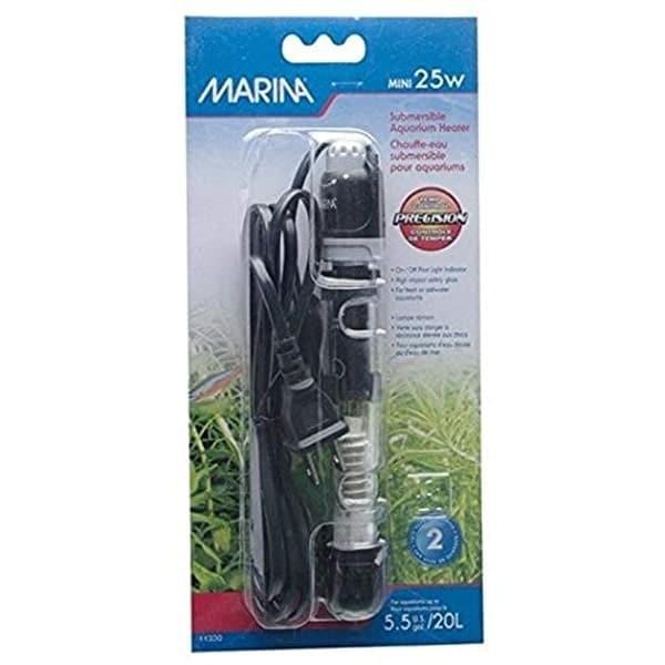 Marina Mini 25w akvarievarmer - Perfekt til små akvarier. Hurtig levering fra tildinfisk.dk.