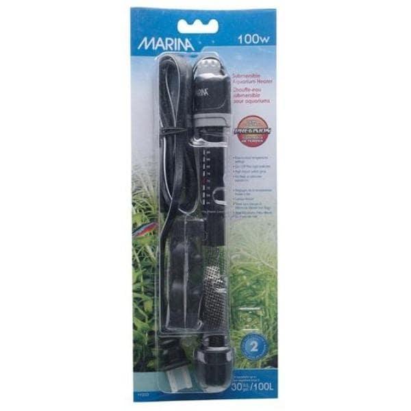Marina 100w Akvarievarmer - Hold din fiskebeholder optimalt varm. Hurtig levering fra tildinfisk.dk!