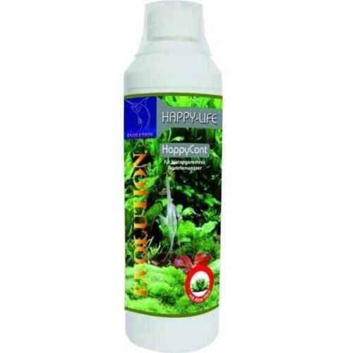 Happy Life HappyCont Næringsrig akvariegødning. Øger planters vækst i akvariet. Hurtig levering på tildinfisk.dk!