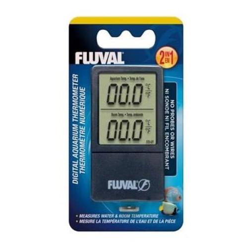 Fluval digital termometer - nøjagtig vandtemperatur til akvariet. Hurtig levering på tildinfisk.dk!