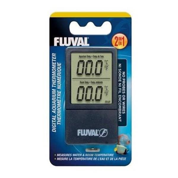 Fluval digital termometer - nøjagtig vandtemperatur til akvariet. Hurtig levering på tildinfisk.dk!
