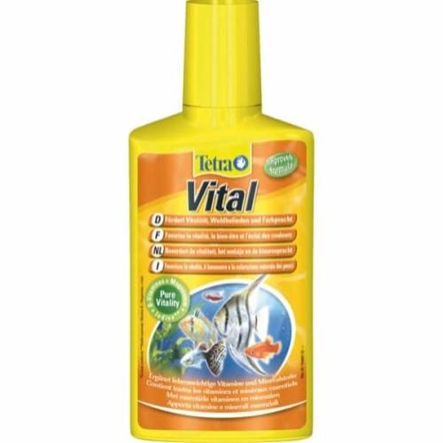 Tetra Vital akvarie tilskud - Styrker fiskesundhed & vitalitet. Køb nu på tildinfisk.dk og få leveret i morgen!