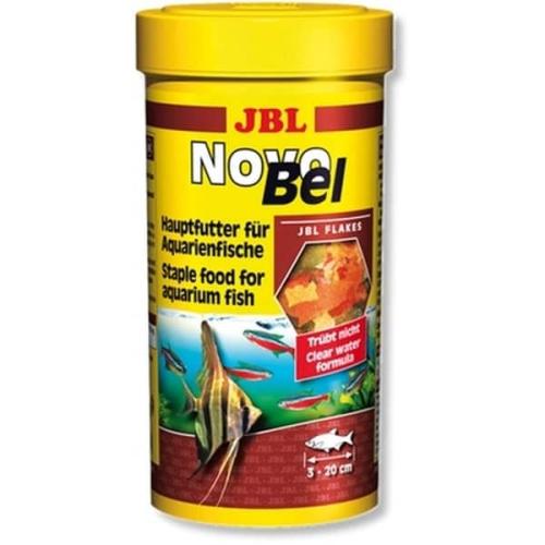 JBL NovoBel akvariefoder – Perfekt til alle akvariefisk. Klarvandsformel. Hurtig levering på tildinfisk.dk!