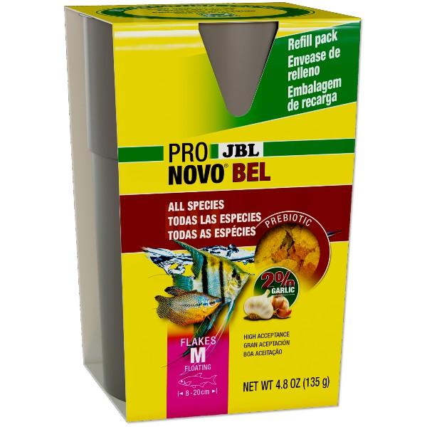 JBL NovoBel fiskefoder - Til alle arter, høj accept, med prebiotika. Hurtig levering fra tildinfisk.dk!