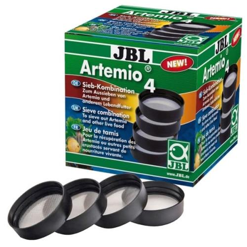 JBL Artemio 4 sievesæt – Perfekt til sortering af artemia. Hurtig levering fra tildinfisk.dk.