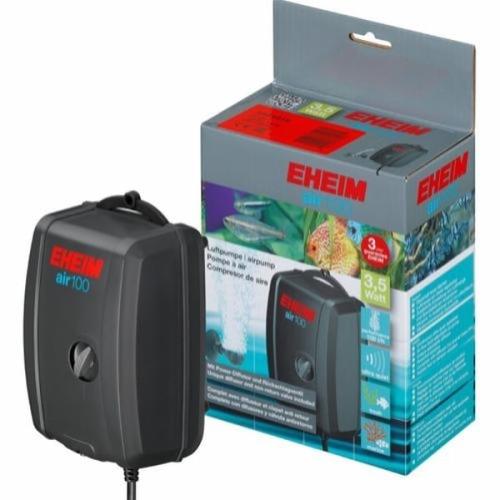 EHEIM air100 luftpumpe: Stilhed og kvalitet for dit akvarium. Hurtig levering hos tildinfisk.dk!