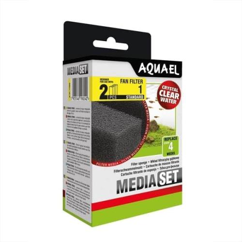Aquael Fan Filter Media Set - Klar vand til akvarier. Let udskiftning. Bestil nu på tildinfisk.dk!