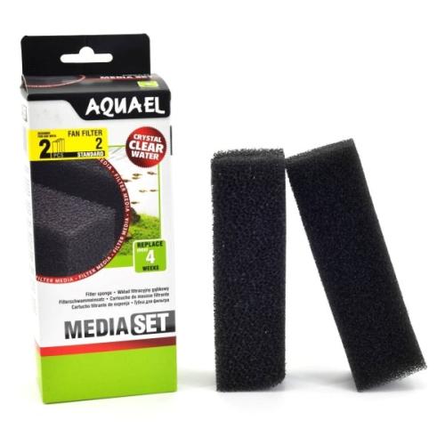 Aquael filtersvampesæt - Optimal vandrensning. Nem udskiftning. Klar vand med hurtig levering fra tildinfisk.dk.