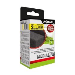 Aquael Fan Filter Mini Media - Klar akvarievand med kvalitetsfiltersvampe. Hurtig levering!