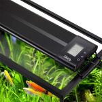 Akvariebelysning LED med timer - optimal vækst for planter. Fås på tildinfisk.dk.