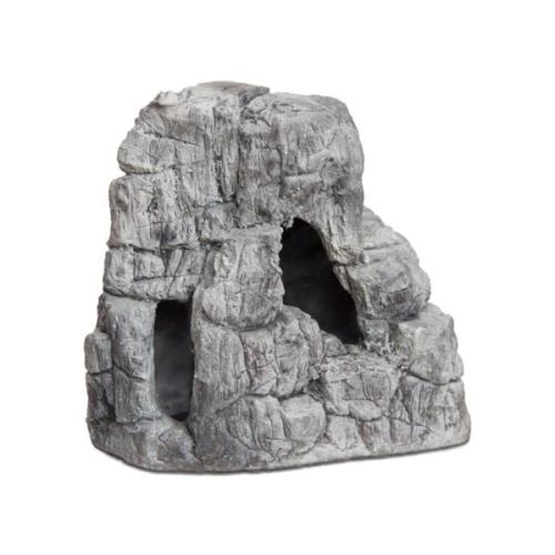 Akvarie dekoration, klippehule - perfekt tilbehør til ethvert akvarium. Hurtig levering fra tildinfisk.dk!