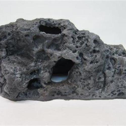 Akvariehule i lava-design. Skaber naturlig dekoration og skjul for fisk. På lager hos tildinfisk.dk.