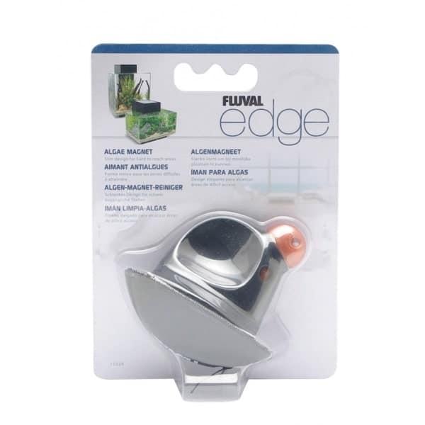 Fluval Edge alge-magnet. Effektiv og sikker rengøring af akvarieglas. Køb nu på tildinfisk.dk!