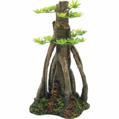 Kunstig mangrove rod til akvarier - naturtro dekor og skjulesteder. Køb nu på tildinfisk.dk!