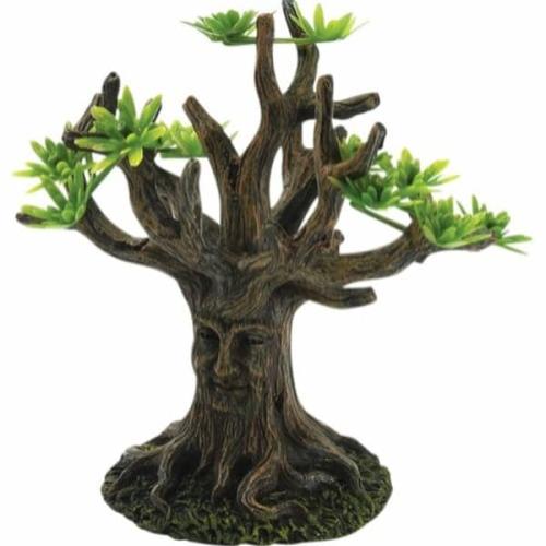 Træ-dekoration til akvarie, naturtro design, nem installation. Perfekt til ethvert akvarium! Køb nu på tildinfisk.dk.