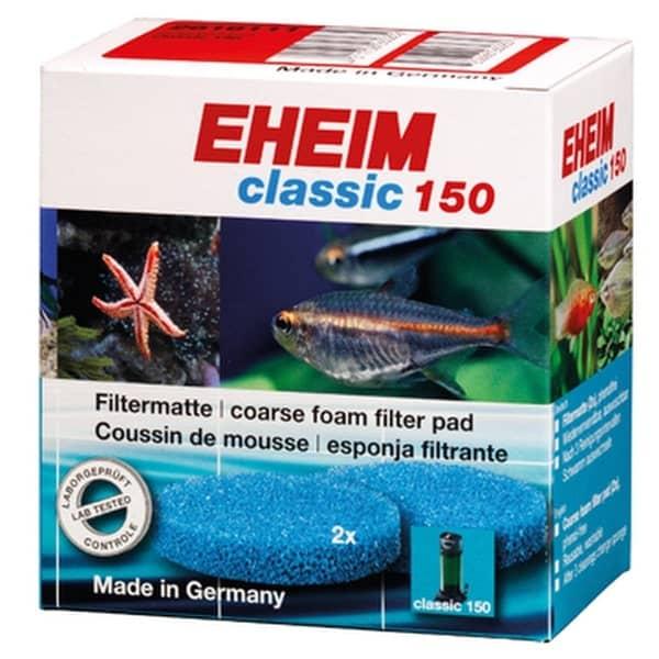 EHEIM Classic 150 filtermåtter - Hold dit akvarie rent. Hurtig levering fra tildinfisk.dk