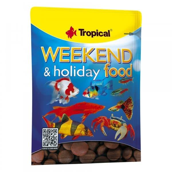 Weekendfoder til akvariefisk - Perfekt til ferier. Hurtig levering på tildinfisk.dk!