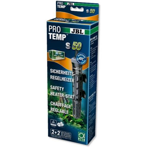 JBL Pro Temp S50 akvarievarmer sikrer optimal vandtemperatur. Hurtig levering fra tildinfisk.dk!