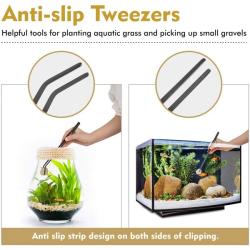 Antiskrid-pincet: Perfekt til akvarieplanter. Fast greb. Køb nu på tildinfisk.dk. Hurtig levering!