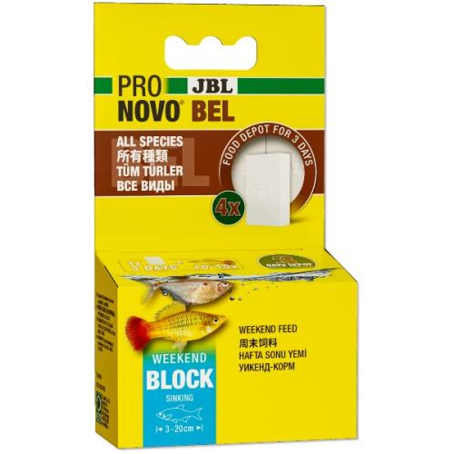 JBL Pro Novo Bel weekendfoder - ideelt til alle fiskearter. Hurtig levering fra tildinfisk.dk!