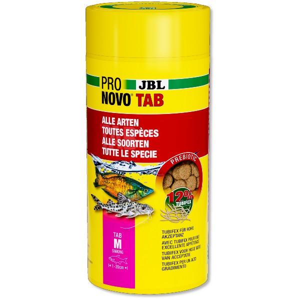 JBL NovoTab fiskefoder - optimal ernæring til alle akvariefisk. Køb nu på tildinfisk.dk med hurtig levering!