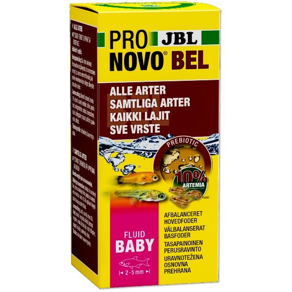 Køb JBL NovoBel fiskefoder til alle arter. Næringsrigt, med Artemia. Fås på tildinfisk.dk – hurtig levering!