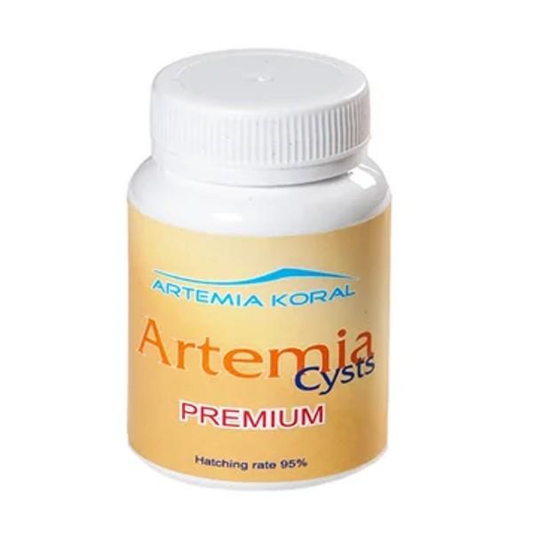 Artemia Cysts PREMIUM – Høj klækhastighed på 95%. Perfekt til akvariefisk. Køb nu på tildinfisk.dk. Hurtig levering!