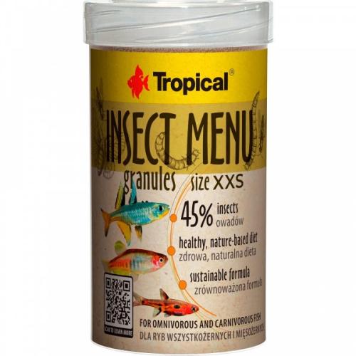 Tropical Insect Menu: Næringsrig foder til akvariefisk. Hurtig levering fra tildinfisk.dk!