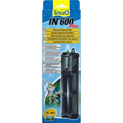 Tetra IN 600 Plus filter til akvarier - Køb effektive indvendige filtre hos tildinfisk.dk. Hurtig levering!