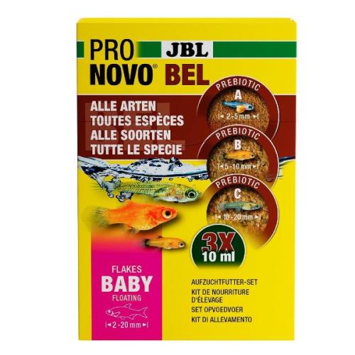 JBL Pro Novo Bel fiskefoder - Optimal vækst for alle akvariefisk. Hurtig levering på tildinfisk.dk!