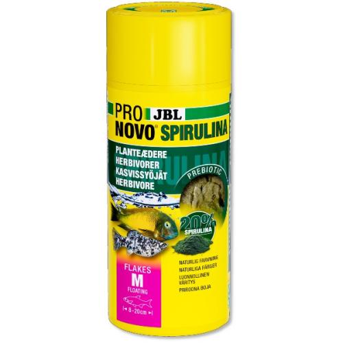 JBL Novo Spirulina flagefoder – Performat til plantespisende fisk. Hurtig levering fra tildinfisk.dk!