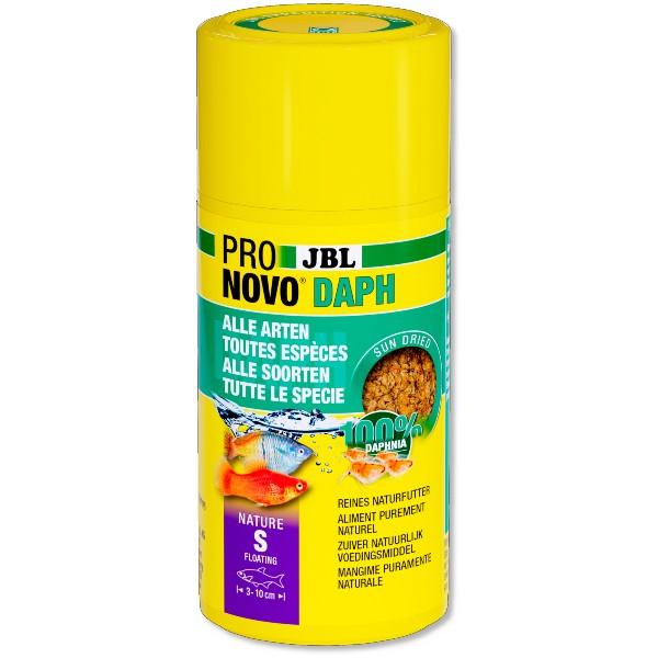 JBL Pro Novo Daphnia: Sunde, soltørrede vandlopper til fisk. Perfekt ernæring! Køb på tildinfisk.dk.