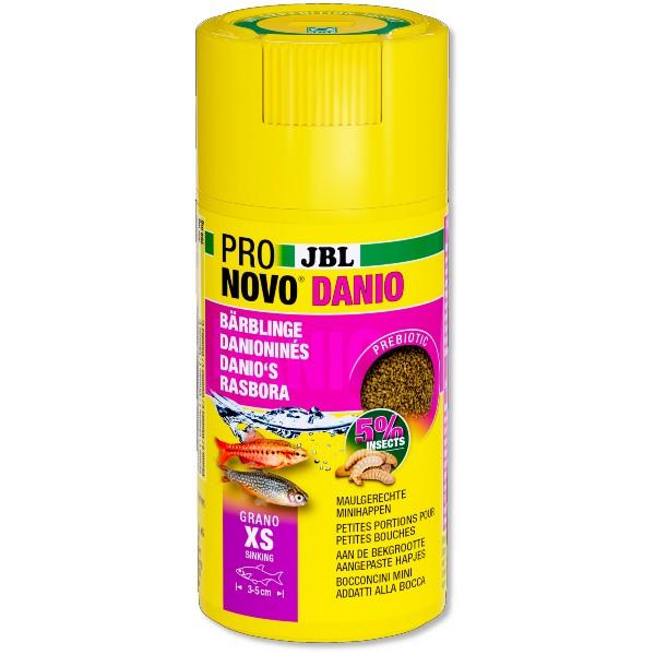 JBL Pro Novo Danio foder - Perfekt til danios og rasbora. Med prebiotika og insekter. Køb nu på tildinfisk.dk.