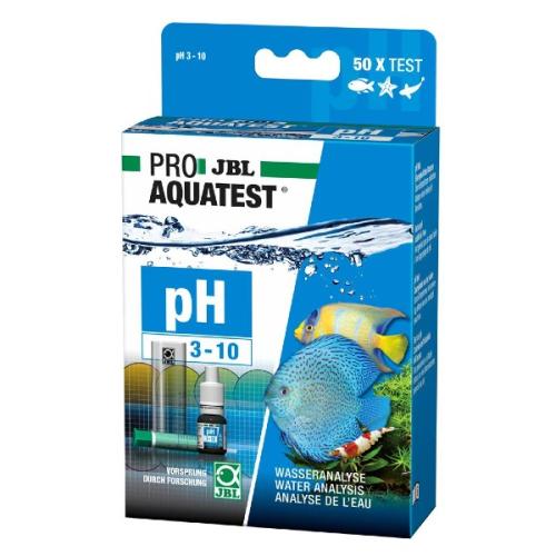JBL Pro Aquatest pH 3-10 Kit – Mål nemt akvariets pH-værdi. Hurtig levering fra tildinfisk.dk!