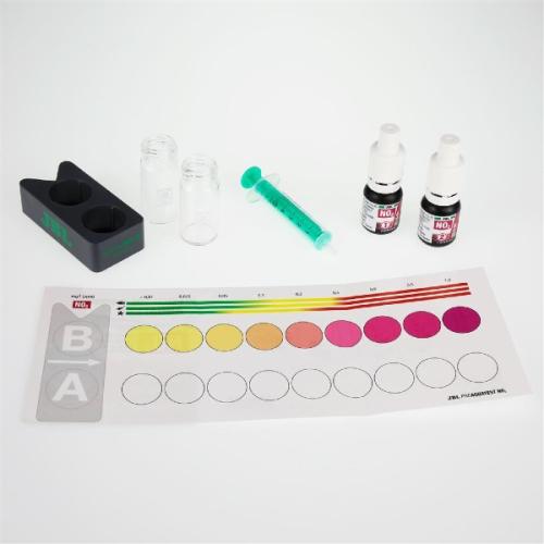 NO2/NO3 testkit til akvarier. Sikker vandanalyse. Hurtig og præcis måling.