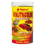 Vitality & Color Granulat: Forstærk farver & sundhed i dit akvarium. Hurtig levering fra tildinfisk.dk!
