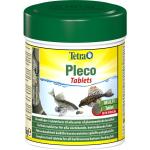 Tetra Pleco Tablets foder til bundspisende akvariefisk, rig på spirulina, ideel til plantespisende fisk.
