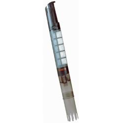 Effektiv akvariefilter til rensning af vand i akvarier, med synlige filterelementer - klar til hurtig levering fra tildinfisk.dk.