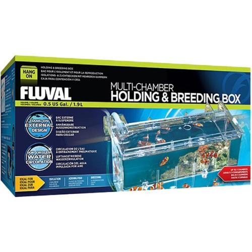 Fluval multi-kammer holder- og opdrætsboks til akvarier, ideel til isolering eller opdræt, 1.9 liter volumen.