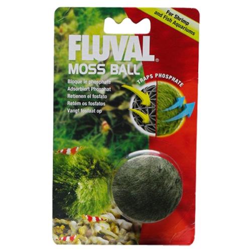 Fluval mosbold til akvarie, hjælper med at fange fosfat, velegnet til rejer og fiskeakvarier.