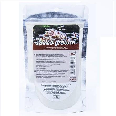 Vækstfremmer til rejer, Speed Growth, 40g pakke.