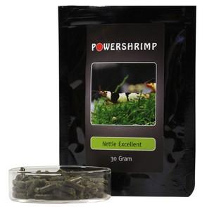 PowerShrimp Næring - Nældebladsrejerføde, 30g