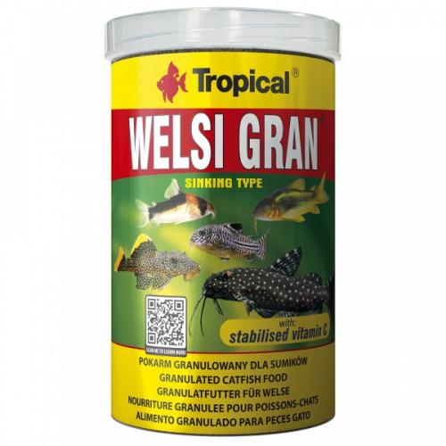 Tropical Welsi Gran foder med C-vitamin til bundfisk.