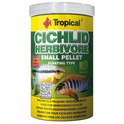 Tropical Cichlid Herbivore små pellets til plantespisende cichlider.
